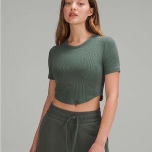 Lululemon Hold Tight Cropped T-Shirt